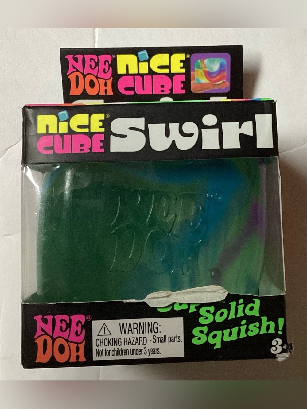 ONE/ NEEDOH nice cube Swirl/ blue green purple/ Authentic